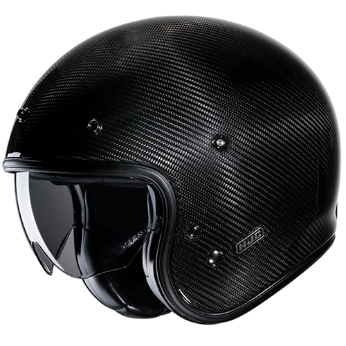 hjc carbon fiber open face helmet V31 CARBON OPEN-FACE MOTORCYCLE HELMET