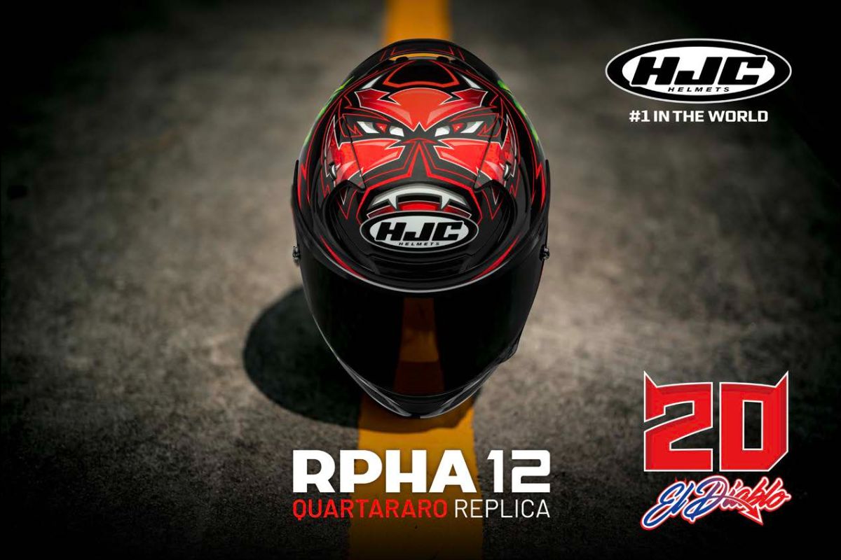 RPHA 12 - QUARTARARO REPLICA – HJC HELMETS EUROPE