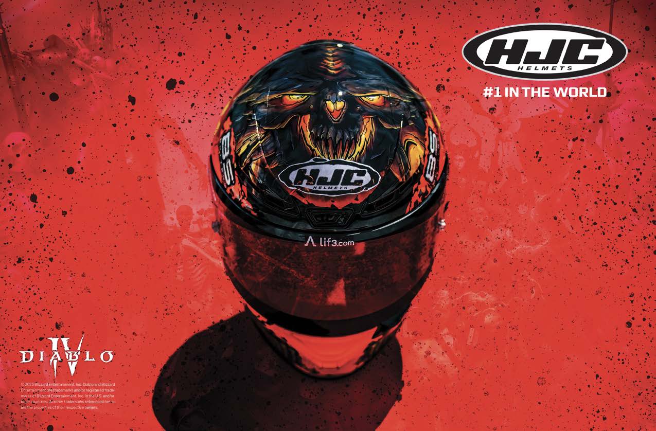 INTRODUCING HJC’S NEW DIABLO® GRAPHIC HELMET HJC HELMETS EUROPE
