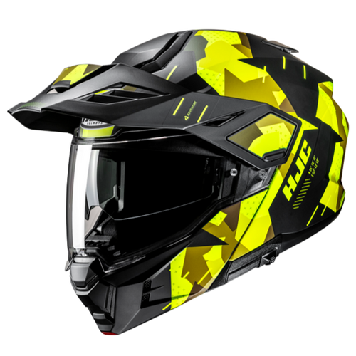 Casco modular HJC i80 Roki MC3HSF Amarillo Gris Casco HJC i80 Roki MC3HSF Amarillo Gris
