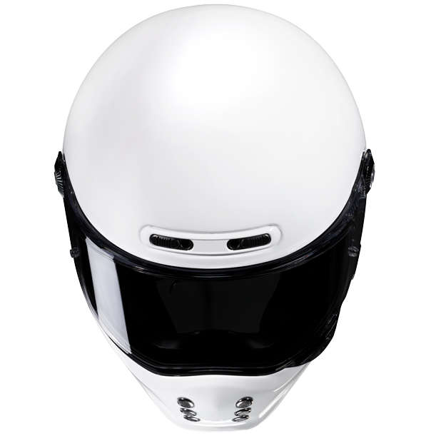 HJC V10 helmet and external visor arrangement