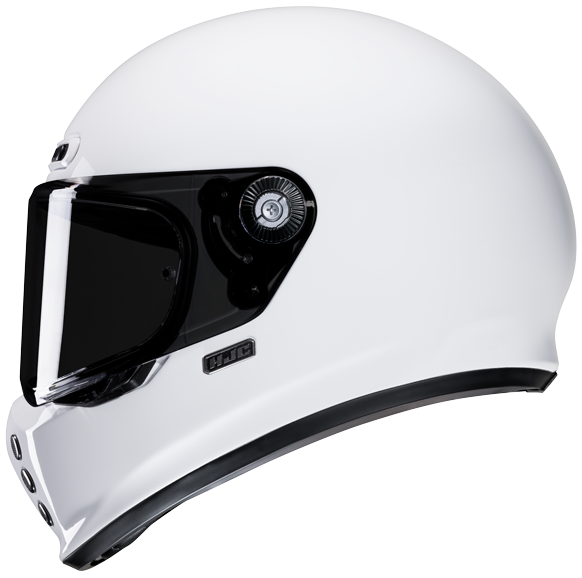 HJC V10 vintage-style full-face helmet, alternate view